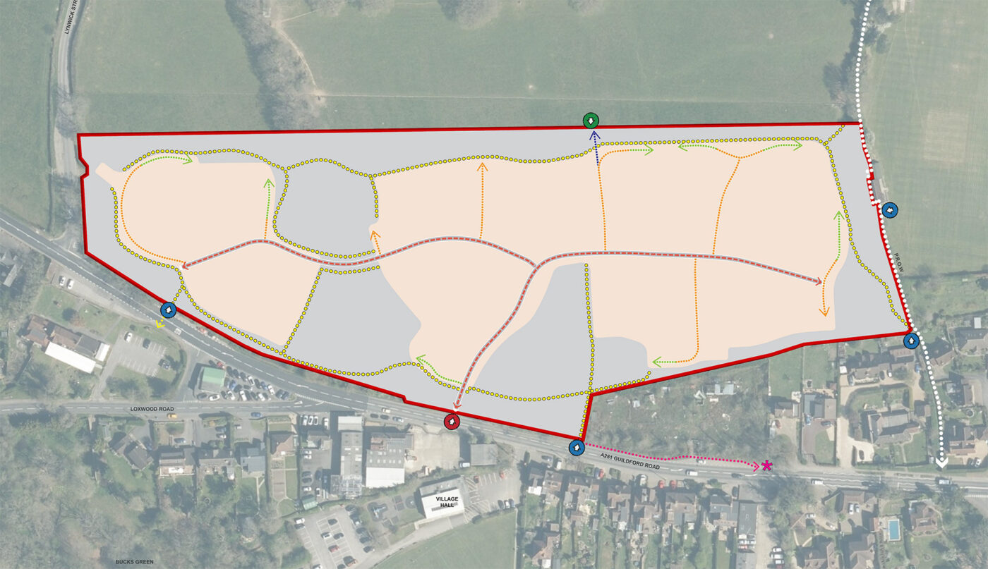 Proposed Access and Movement Parameter Plan